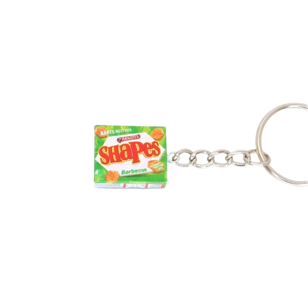 BBQ Shapes keyring