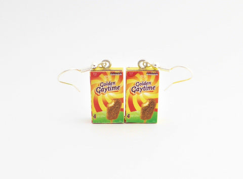 Golden Gaytime earrings