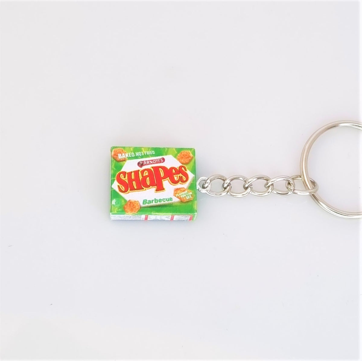 BBQ Shapes keyring – Cheeky Little Monkeys Jewellery