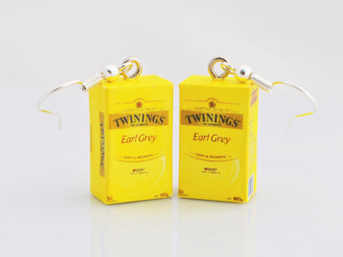 Twinings Earl Grey earrings